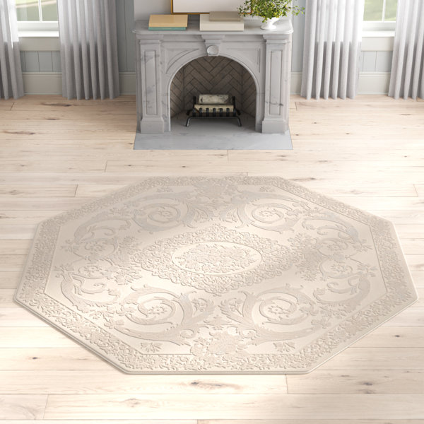 Laurel Foundry Modern Farmhouse Senter Machine Woven Ivory Rug ...
